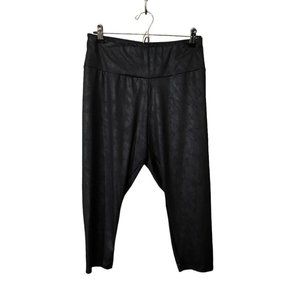 Ava‎ & Viv faux leather crop leggings
